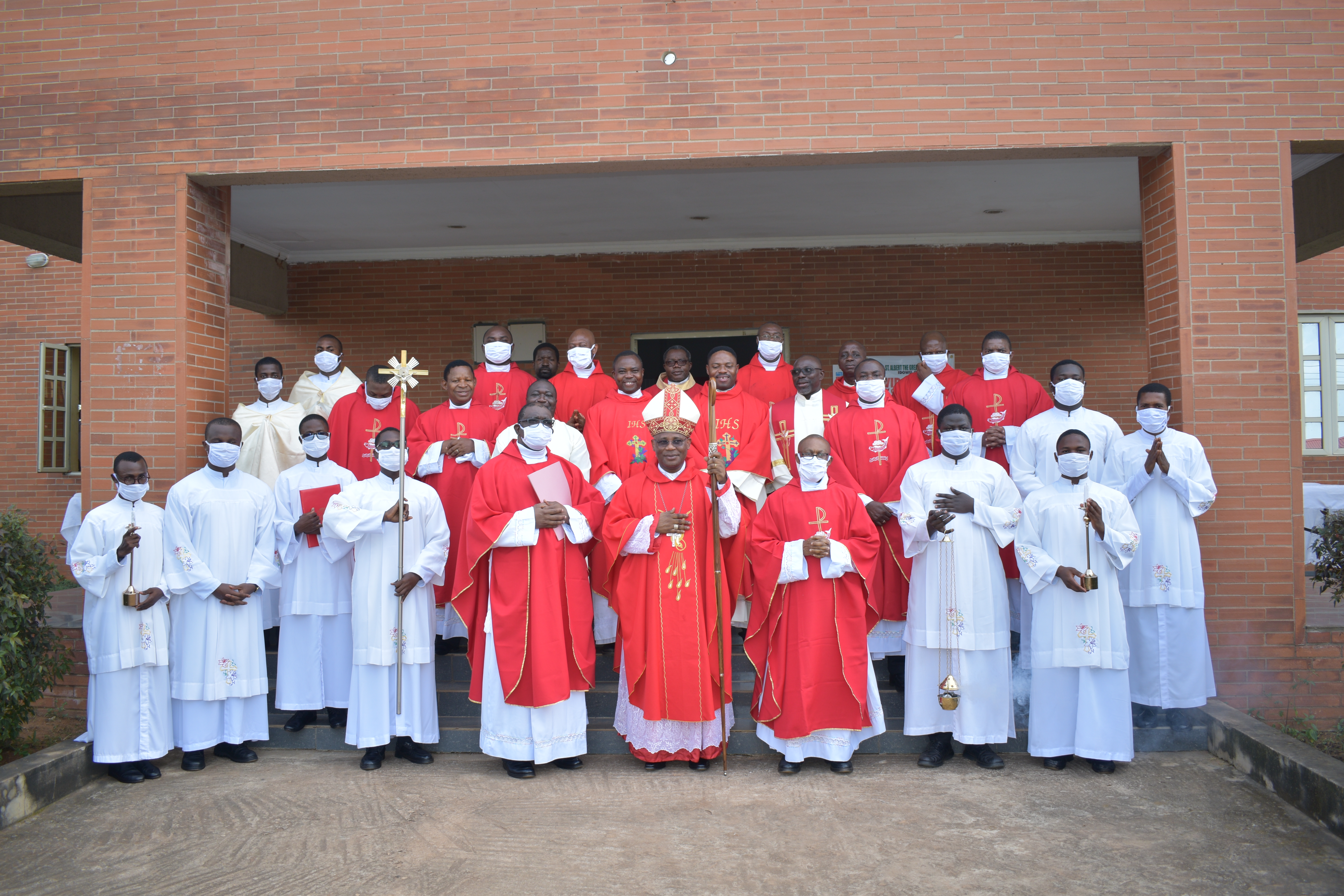 THE SIXTH ANNUAL INUAGURAL MASS OF SAINT ALBERT THE GREAT MAJOR SEMINARY FOR 2020/2021 ACADEMIC AND FORMATIVE SESSION.