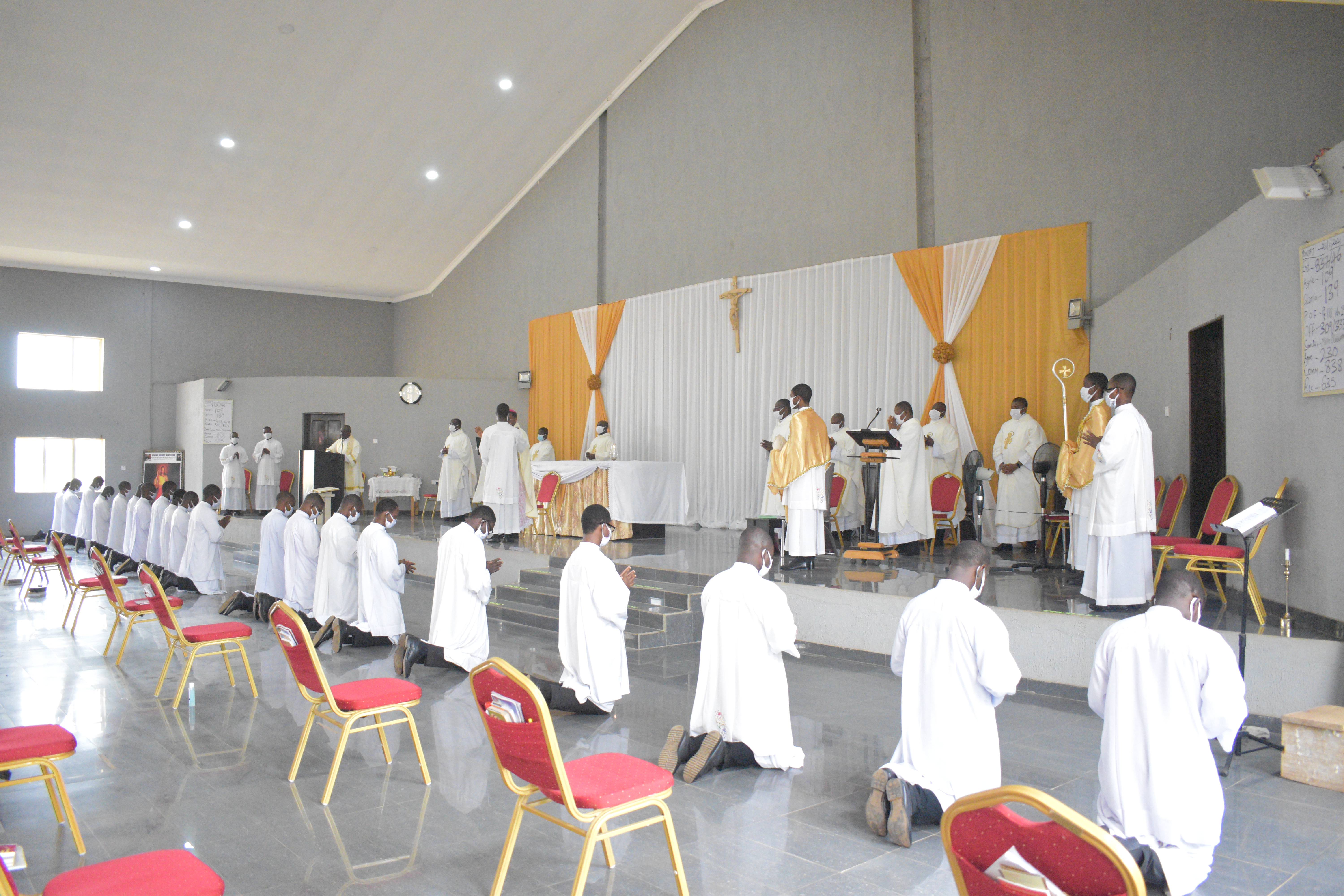 SAGS FIRST SET RECEIVES CANDIDACY TO THE SACRED DIACONATE AND PRIESTHOOD